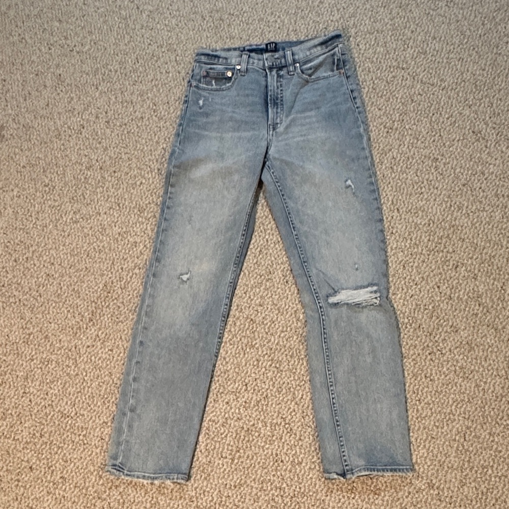 GAP Light Blue Straight Leg Jeans